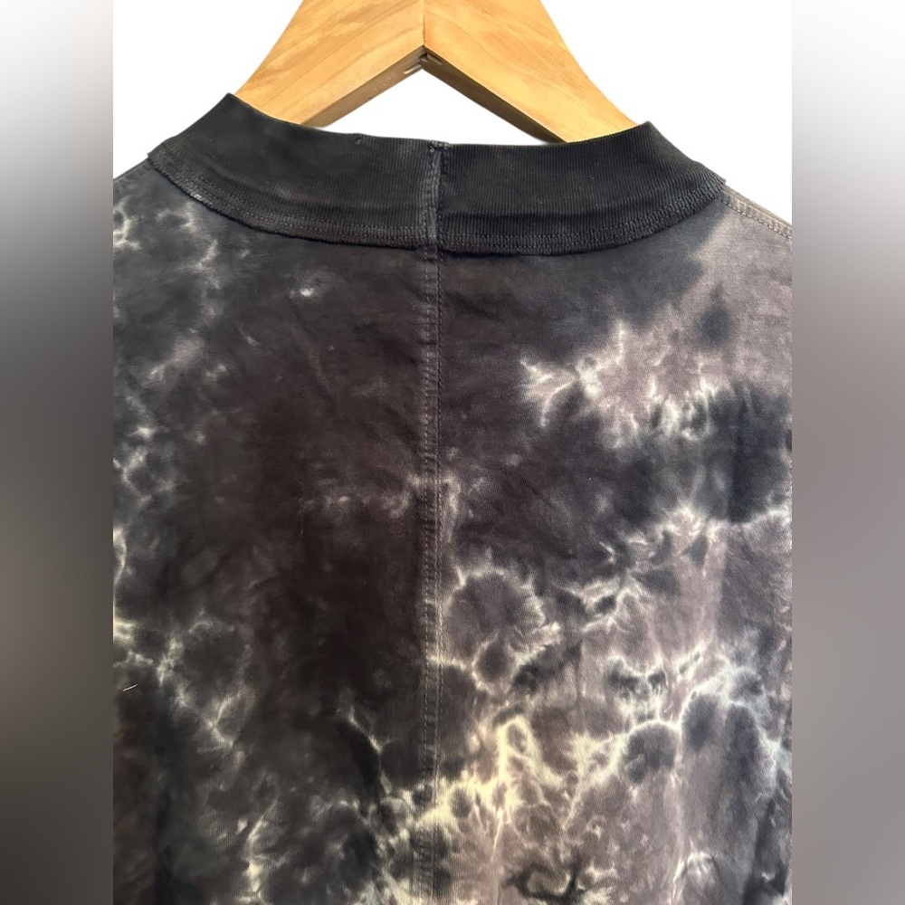 We The Free Women’s Black Grey Tie Dye Mock Neck Long Sleeve Top - Picture 10 of 13